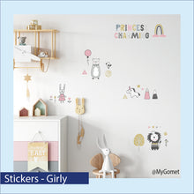 Charger l&#39;image dans la galerie, Stickers repositionnables - Girly