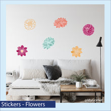 Charger l&#39;image dans la galerie, Stickers repositionnables - Flowers