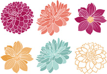 Charger l&#39;image dans la galerie, Stickers repositionnables - Flowers